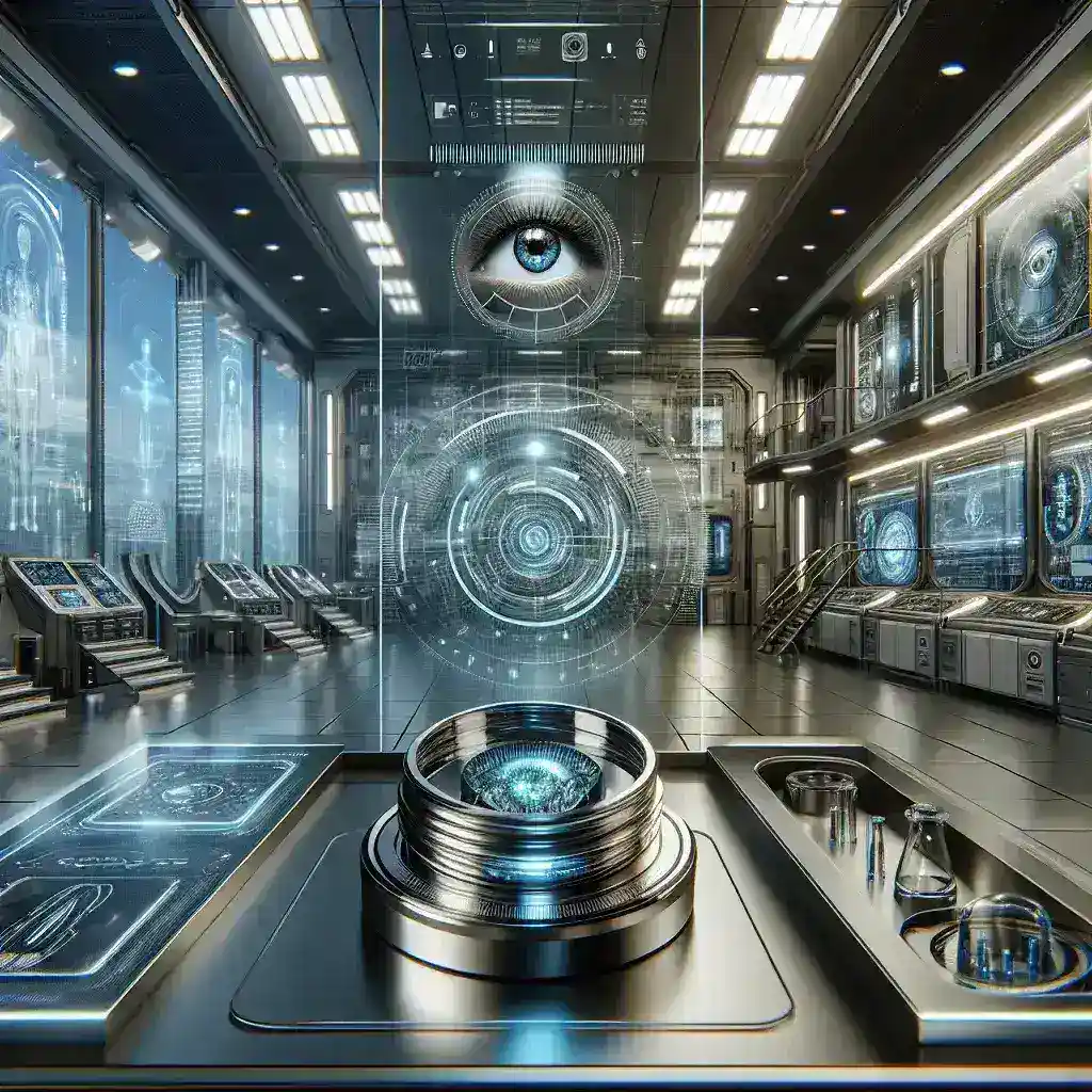 Demo Lensa Kontak AR Generasi Pertama oleh Meta Reality Labs