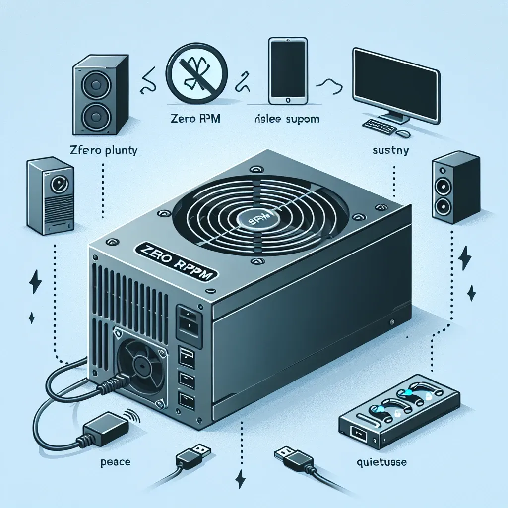 Apa Manfaat Memiliki Mode Kipas RPM Nol pada Catu Daya?
